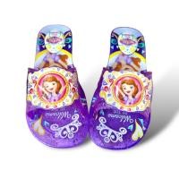 ราคา Aera รองเท้าแก้วเจ้าหญิงโซเฟีย Sofia รองเท้าแตะสวมเด็กผู้หญิงส้นแก้ว มีไฟ 23 34 (23172047515)