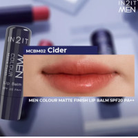 ราคา IN2IT Men Colour Matte Finish Lip Balm Spf20 Pa 4 8g ลิปบาล์ม (24460322520)