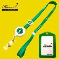 ราคา สายคล้องคอ สายคล้องบัตร สายกทม สายคล้องกรุงเทพมหานคร สายคล้องบัตรกรุงเทพมหานคร สายกรุงเทพมหานครสีเขียวกลางโยโย่พร้อมซองหนัง 1 ชุด (18284489590)