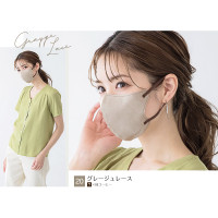 ราคา สำหรับคนหน้ากลม หน้ากากอนามัย Cicibella 3D Bi Color C Type Mask 10 ชิ้น นำเข้าจากญี่ปุ่น (21981141262)