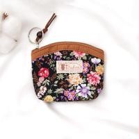 ราคา กระเป๋าสตางค์ผ้าฝ้ายแท้ทรงกลมบางเฉียบสไตล์วินเทจ กระเป๋าสตางค์ผู้หญิง กระเป๋าสตางค์ผ้าลายดอกไม้ขนาดเล็ก กระเป๋าสตางค์แบบพกพา (13849170660)