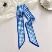 ราคา PS promptsong พร้อมส่งในไทย ริบบิ้นผูกผมผ้าซาตินโทนสีน้ำเงินแฟชั่นเกาหลี ขนาดความยาว 6 5x96 cm ผ้าเงาผ้าลื่น ไม่กินเส้นผม ไม่อับ สามารถเปลี่ยนเป็นผ้าพันคอได้ งานสวย สามารถผูกเปลี่ยนแฟชั่นได้ (24906329