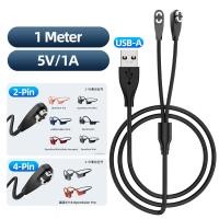 ราคา GUUGEI 2 In 1 Shokz สายชาร์จ Shokz OpenSwim Pro ที่ชาร์จหูฟัง Shokz (24282476924)