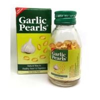 ราคา GARLIC PEARLS น้ำมันกระเทียม สมุนไพร บำรุงร่างกาย 100 เเคปซูล ของแท้ และใหม่ล่าสุด (1360442305)