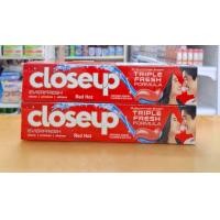 ราคา 1แถม1 CLOSEUP DEEP ACTION ยาสีฟันโคลสอัพ ดีพ แอ็คชั่น เมนทอล เฟรช เรด ฮอต ปริมาณสุทธิ 160 กรัม 2หลอด เลือกรสชาติ (23700256969)