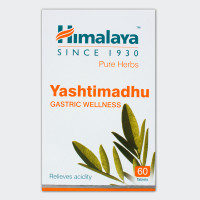 ราคา Himalaya Yashtimadhu 60 เม็ด สมุนไพรชะเอมเทศ ลดกรดในกระเพาะอาหาร กรดไหลย้อน (1826270137)