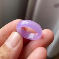 ราคา ควอตซ์สีม่วงอ่อนแหวนหยกสีไวโอเล็ตธรรมชาติแหวนหยกของขวัญที่สวยงาม (23214088987)