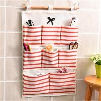 ราคา ROMAHOME กระเป๋าแขวนเก็บของผ้าฝ้าย ลินินกระเป๋าแขวนเรียบง่ายบนกำแพงบนผนังห้องครัวที่บ้านกระเป๋าตู้เสื้อผ้าขนาดใหญ่ (24402799375)