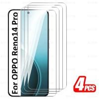 ราคา 1 4ชิ้นกระจกนิรภัยสำหรับ Oppo Reno 14โปรจอปกป้อง OPPO Reno 14 F OppoReno14 Reno14Pro Reno14F 14F 14Pro 5G ฟิล์มติดไฟรถ (24725790672)