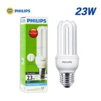 ราคา PHILIPS หลอดตะเกียบ ประหยัดไฟ ทอร์นาโด หลอดไฟ E27 ขั้วเกลียว 11w 14w 18w 23w 24w Daylight Warmwhite ฟิลิปส์ (24012233188)