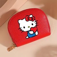 ราคา Hello Kitty Kuromi My Melody Cinnamoroll ชุดกระเป๋าสตางค์หนัง PU กระเป๋าใส่เหรียญซิปน่ารักพร้อมพวงกุญแจสําหรับเด็กผู้หญิง (24634454293)
