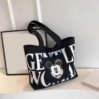 ราคา PIYU Hot Korean Style Tote Bag Stylish Large Capacity Tote Bag European And American Letter Printed Canvas Tote Bag (23520821829)