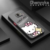 ราคา Chenyyka เคสปลอกสำหรับ Samsung Galaxy A3 2016 A5 2016 A7 2016 เคสกรณีการ์ตูนน่ารักคิตตี้แมวฝ้าใสฮาร์ดโทรศัพท์ปลอกเด็กผู้ชายกันกระแทกซิลิโคนเต็มปกหลังกล้องป้องกันกรณี (16482711174)