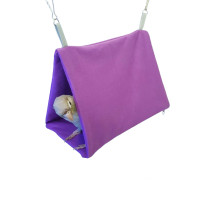 ราคา ที่นอนนกสีม่วง กรงนก บ้านนก เปลนก แขวน ที่นอนนก สำหรับสัตว์เลี้ยงขนาดเล็ก นกแก้ว เลิฟเบิร์ด กรีนชีท ริงเนล ชันคอนัวร์ เปลนก ที่นอนแขวน (20935567084)