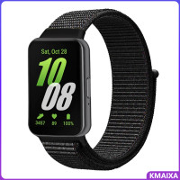 ราคา สายรัดไนลอนสำหรับ Samsung Galaxy Fit 3ห่วงไนลอนอุปกรณ์เสริมสร้อยข้อมือนาฬิกาข้อมืออัจฉริยะ Tali Jam Tangan สำหรับ Samsung Fit 3สาย (24438016426)