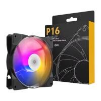 ราคา พัดลมติดเคสคอม 12CM มีไฟ RGB CPU CASE FAN COMPUTER พัดลมเคสคอม พัดลมคอม (24810936110)