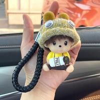 ราคา ของแท้ Monchhichi Plush Big Face SS Size Keychain พวงกุญแจมอนชิชิเบ๋บี๋ ตุ๊กตามอนชิชิ (24970202080)