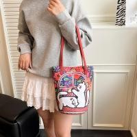 ราคา พร้อมส่ง กระเป๋าสะพายไหล่ สไตล์วินเทจคลาสสิค แฟชั่นฤดูใบไม้ผลิง แฟชั่นมาใหม่ กระเป๋าขนาดใหญ่จุของได้เยอะ 4สี (24778288964)