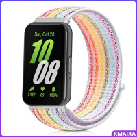 ราคา สายรัดไนลอนสำหรับ Samsung Galaxy Fit 3ห่วงไนลอนอุปกรณ์เสริมสร้อยข้อมือนาฬิกาข้อมืออัจฉริยะ Tali Jam Tangan สำหรับ Samsung Fit 3สาย (24438016418)