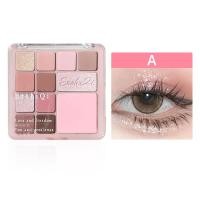 ราคา พาเลทอายแชโดว์ 12 สี บลัชออน ไฮไลท์ พาเลทอายแชโดว์ Matte Briening (23842981133)