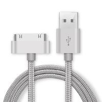 ราคา สาย USB 30พินสำหรับ iPhone 4S 4 3GS iPad 1 2 3 iPod nano iTouch สายชาร์จ Fast CHARGING Data SYNC ADAPTER CORD (23378225354)