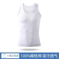 ราคา เสื้อกล้ามสำหรับผู้ชายเสื้อซับในชุดผู้ชายแบบผูกคอตตอนเสื้อกล้ามผ้าฝ้ายเสื้อกล้ามสำหรับผู้ชายเสื้อซับในเสื้อกล้ามออกกำลัง (24225994555)