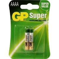 ราคา ถ่าน 4A GP Battery Super Alkaline AAAA x2 ถ่านอัลคาไลน์ 4ALR8D425E96 1 5V 1 แพค 2 ก้อน ของบริษัท GP แท้ 100 (22277273485)