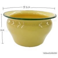 ราคา กระโถนพระ เคลือบสีเหลืองอลูมิเนียม (7412060843)