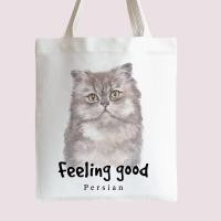 ราคา กระเป๋าผ้า เปลี่ยนชื่อได้ ลายน้องแมวสุดน่ารัก กระเป๋าชอปปิ้งลายน้องแมว (16468928480)