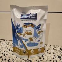 ราคา นมผงเต็มมันเนยแดรี่ฟาร์ม รสจืด Dairy Farm Instant Whole Milk Powder 5 ซอง (24812717021)