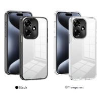 ราคา ส่งจากไทย เคสโทรศัพท์ เคสสำหรับ RealmeNote60 เคส กันกล้อง ขอบนิ่มหลังแข็ง เคสกันกระแทกหลังใส ขอบดำขอบใส (22751833874)