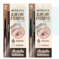 ราคา Merrezca Slim Line Eyebrow Pencil 0 05g ดินสอเขียนคิ้วเนื้อแมท ติดทนนาน (22980700981)