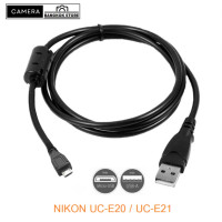 ราคา สายลิ้ง Nikon USB Cable UC E20 E21 ส่งข้อมูล Nikon หลายรุ่น D3400 D3500 D5600 D7500 Z50 mirco usb (23987364942)