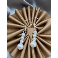 ราคา ต่างหูไข่มุกแท้ สีขาว ขนาดมุก 6 10 มิล มุกแท้ อัญมณีแห่งสายน้ำ (7172444302)