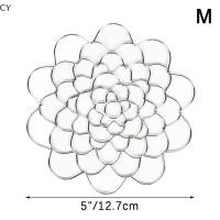 ราคา CY ที่วางก้านดอก ikebana แบบเกลียวสำหรับแจกันที่วางก้านดอกแบบเกลียวสำหรับตกแต่งแจกันบ้านดอกไม้ (24312431131)