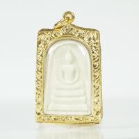 ราคา จี้ พระสมเด็จพิมพ์ใหญ่ พระสมเด็จ พระสมเด็จวัดระฆัง สมเด็จวัดระฆังพิมพ์ใหญ่ สมเด็จวัดระฆัง พระสมเด็จวัดระฆังพิมพ์ใหญ่ จี้ทอง ห้อยคอThai Amulet จี้พระหุ้มเศษทอง กันน้ำ รุ่น SKJ 055 (23412917711)