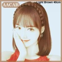 ราคา AACAR ที่คาดผมแบบถักเปียผมหน้าม้าสังเคราะห์สำหรับผู้หญิงปอยผมปลอมแบบธรรมชาติ (24617101075)