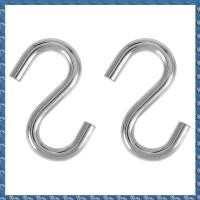 ราคา CSID 2 pack Heavy Duty S Shaped Hooks Hammock S Hooks Utility Hooks 3 Inch Long (24546867826)