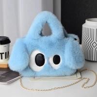 ราคา กระเป๋าสะพายข้างน่ารัก ขนนุ่มลายการ์ตูน พร้อมสายโซ่ สไตล์เกาหลี ส่งจากไทย (23175946303)