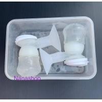 ราคา กล่องใส่กรวยปั๊มนม กล่องใส่อุปกรณ์ปั๊มนม กล่องเก็บกรวยปั๊มนม BPA Free ปลอดภัยใช้กับอาหารได้ (16609803648)