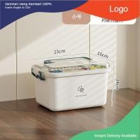 ราคา กล่องยาขนาดใหญ่ในครัวเรือน กล่องเก็บยาพลาสติกหลายชั้น กล่องปฐมพยาบาลแบบพกพาอเนกประสงค์ ขนาดใหญ่ (23352532699)