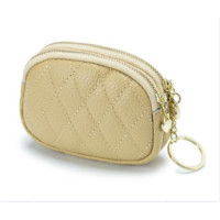 ราคา กระเป๋าสตางค์หนังแท้ขนาดเล็กแบบมีซิปกระเป๋าใส่เหรียญ กระเป๋าใส่โทรศัพท์มือถือสำหรับผู้หญิง กระเป๋าสะพายไหล่ กระเป๋าสตางค์แบบมีซิป (22913841418)