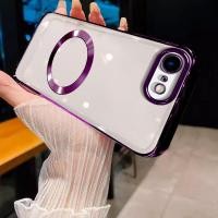 ราคา เคส Iphone 6 6S 6Plus 6S Plus Iphone 7 8 Plus 7 Plus Se3 Se2 2022ขอบสีทองกันชนโปร่งใสพร้อมตัวป้องกันตัวหน่วงการสั่นสะเทือนแหวนตัวดูดแม่เหล็ก Wstmcxq (23440107033)