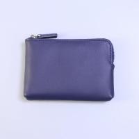 ราคา กระเป๋าใส่เหรียญหนังแท้แบบบาง ซิป กระเป๋าใส่เหรียญขนาดเล็กสำหรับผู้หญิง กระเป๋าใส่เหรียญหนังวัวแท้ กระเป๋าใส่เหรียญแบบแข็ง (24625343115)