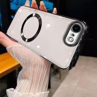 ราคา เคส Iphone 6 6S 6Plus 6S Plus Iphone 7 8 Plus 7 Plus Se3 Se2 2022ขอบสีทองกันชนโปร่งใสพร้อมตัวป้องกันตัวหน่วงการสั่นสะเทือนแหวนตัวดูดแม่เหล็ก Wstmcxq (23440107067)