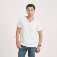 ราคา ห่านคู่ เสื้อยืด ตราห่านคู่ คอกลม คอวี เสื้อกล้าม คอกว้าง ไซส์ 34 46 (20165256543)