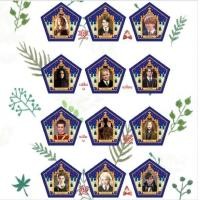 ราคา การ์ด Wizard Chocolate Frog 300 กรัม พิมพ์สีสูง กระดาษเคลือบด้าน ของขวัญสำหรับแฟน Harry Potter ของเล่นสะสม (24901656219)