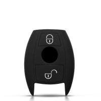 ราคา เคสกุญแจรถซิลิโคน2 3ปุ่มสำหรับ Mercedes Benz CLS CLA AMG GL R SLK A B C S กรอบกุญแจรีโมทรีโมท Fob (23646773351)