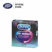 ราคา Durex ดูเร็กซ์ ถุงยางอนามัย ดูอัล เพลย์เชอร์ 3 ชิ้น (1560818689)
