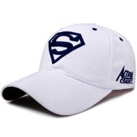 ราคา Baseball Cap Summer Sun Shading Baseball Cap Korean Embroidered Superman Baseball Hat Outdoor Leisure Sports Duckbill Cap Large Brimmed UV Resistant Hat (24581720567)